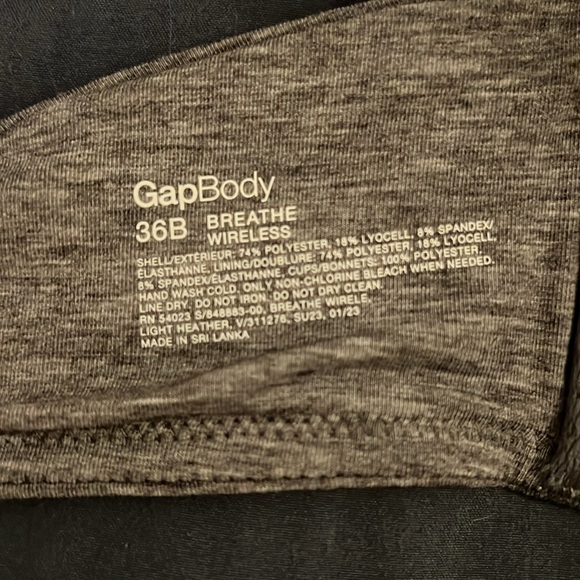 GapBody Breath Wireless Bra - Picture 5 of 5
